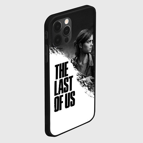 Чехол iPhone 12 Pro Max THE LAST OF US 2 / 3D-Черный – фото 2