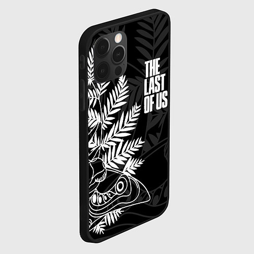 Чехол iPhone 12 Pro Max THE LAST OF US 2 / 3D-Черный – фото 2