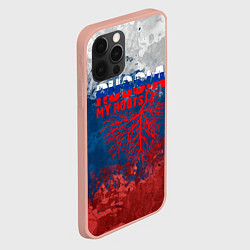 Чехол для iPhone 12 Pro Max Russia my roots, цвет: 3D-светло-розовый — фото 2