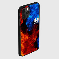 Чехол для iPhone 12 Pro Max HONDA, цвет: 3D-черный — фото 2