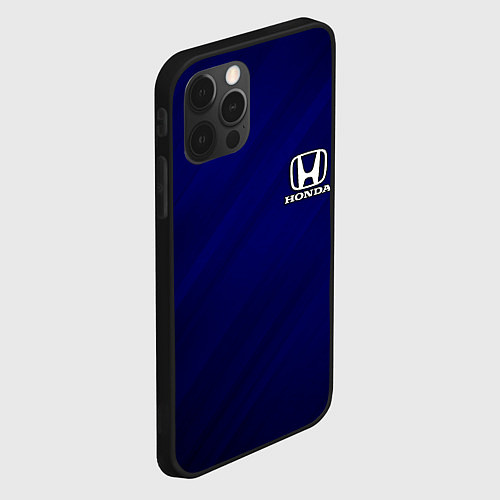 Чехол iPhone 12 Pro Max HONDA / 3D-Черный – фото 2