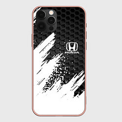 Чехол для iPhone 12 Pro Max HONDA, цвет: 3D-светло-розовый