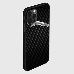 Чехол для iPhone 12 Pro Max Jaguar Z, цвет: 3D-черный — фото 2