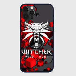Чехол для iPhone 12 Pro Max The Witcher, цвет: 3D-черный