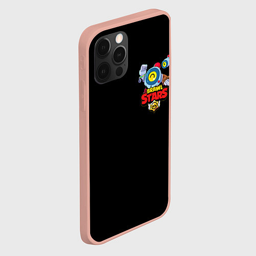 Чехол iPhone 12 Pro Max BRAWL STARS NANI / 3D-Светло-розовый – фото 2