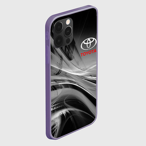 Чехол iPhone 12 Pro Max TOYOTA / 3D-Серый – фото 2