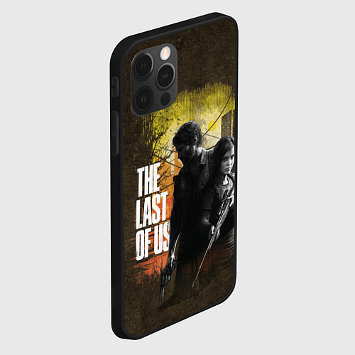 Чехол iPhone 12 Pro Max The last of us / 3D-Черный – фото 2