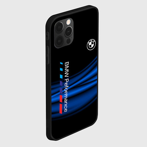 Чехол iPhone 12 Pro Max BMW / 3D-Черный – фото 2