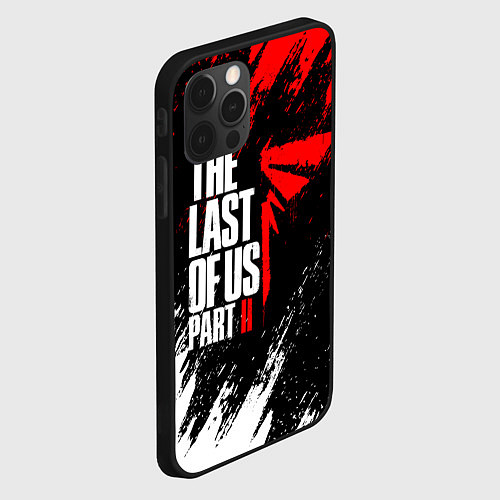 Чехол iPhone 12 Pro Max THE LAST OF US II / 3D-Черный – фото 2