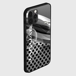 Чехол для iPhone 12 Pro Max JAGUAR, цвет: 3D-черный — фото 2
