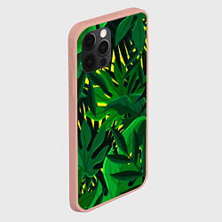 Чехол для iPhone 12 Pro Max В джунглях, цвет: 3D-светло-розовый — фото 2