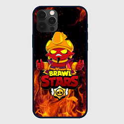 Чехол для iPhone 12 Pro Max BRAWL STARS EVIL GENE ДЖИН, цвет: 3D-черный