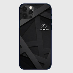 Чехол для iPhone 12 Pro Max LEXUS, цвет: 3D-черный