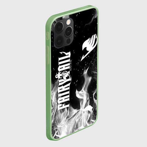 Чехол iPhone 12 Pro Max FAIRY TAIL ХВОСТ ФЕИ / 3D-Салатовый – фото 2