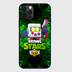 Чехол для iPhone 12 Pro Max Virus 8 bit brawl stars 8 бит, цвет: 3D-черный