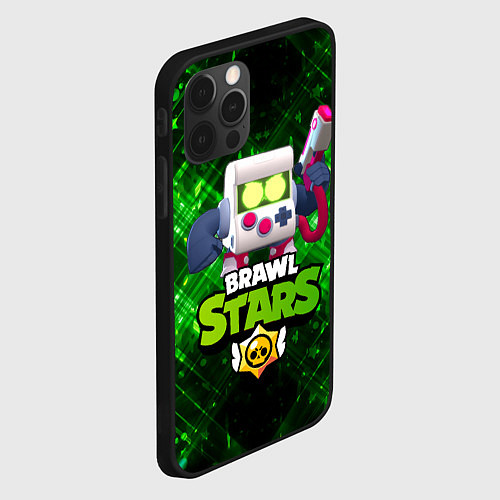 Чехол iPhone 12 Pro Max Virus 8 bit brawl stars 8 бит / 3D-Черный – фото 2