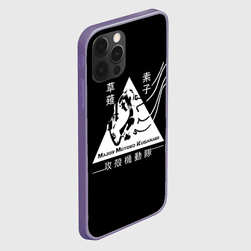Чехол iPhone 12 Pro Max Призрак в доспехах / 3D-Серый – фото 2