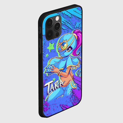 Чехол iPhone 12 Pro Max BRAWL STARS TARA / 3D-Черный – фото 2