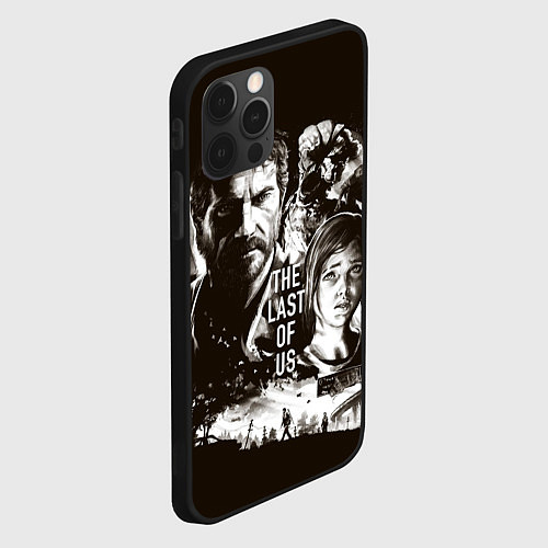 Чехол iPhone 12 Pro Max THE LAST OF US / 3D-Черный – фото 2