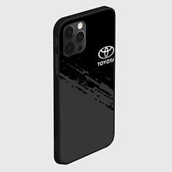 Чехол для iPhone 12 Pro Max TOYOTA, цвет: 3D-черный — фото 2