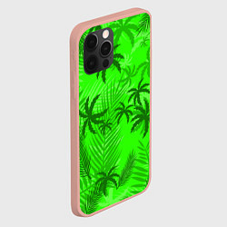 Чехол для iPhone 12 Pro Max ПАЛЬМЫ ЛЕТО TROPICAL, цвет: 3D-светло-розовый — фото 2