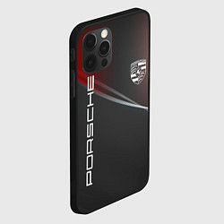 Чехол для iPhone 12 Pro Max PORSCHE, цвет: 3D-черный — фото 2