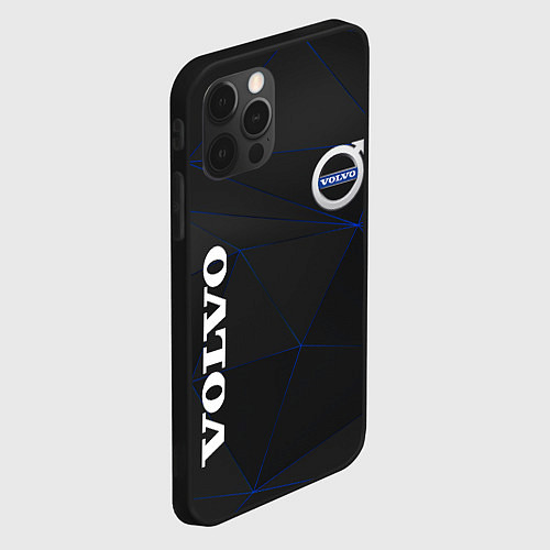 Чехол iPhone 12 Pro Max VOLVO / 3D-Черный – фото 2
