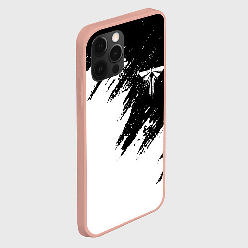 Чехол iPhone 12 Pro Max The Last of Us: Part 2 / 3D-Светло-розовый – фото 2