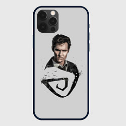 Чехол для iPhone 12 Pro Max Настоящий детектив, цвет: 3D-черный