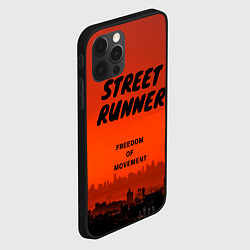 Чехол для iPhone 12 Pro Max Street runner, цвет: 3D-черный — фото 2