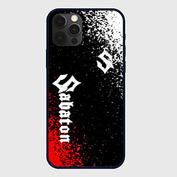 Чехол для iPhone 12 Pro Max Sabaton, цвет: 3D-черный