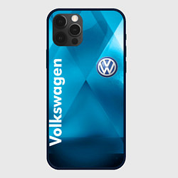 Чехол для iPhone 12 Pro Max VOLKSWAGEN, цвет: 3D-черный