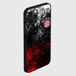 Чехол для iPhone 12 Pro Max BAYERN MUNCHEN, цвет: 3D-черный — фото 2