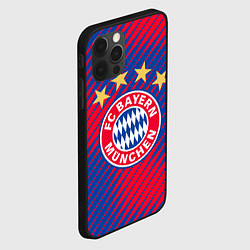 Чехол для iPhone 12 Pro Max BAYERN MUNCHEN, цвет: 3D-черный — фото 2