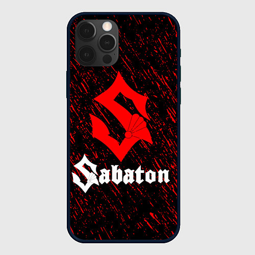 Чехол iPhone 12 Pro Max Sabaton / 3D-Черный – фото 1