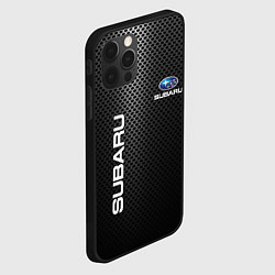 Чехол для iPhone 12 Pro Max SUBARU, цвет: 3D-черный — фото 2