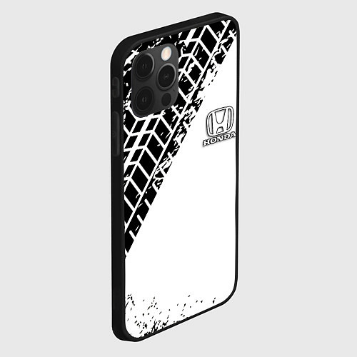 Чехол iPhone 12 Pro Max HONDA / 3D-Черный – фото 2