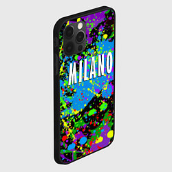 Чехол для iPhone 12 Pro Max Milano - abstraction - Italy, цвет: 3D-черный — фото 2