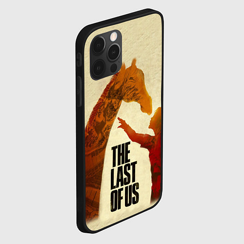 Чехол iPhone 12 Pro Max The Last of Us 2 / 3D-Черный – фото 2