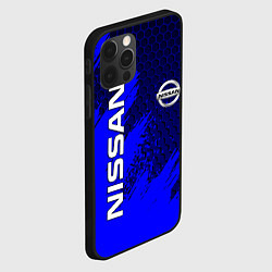 Чехол для iPhone 12 Pro Max NISSAN, цвет: 3D-черный — фото 2