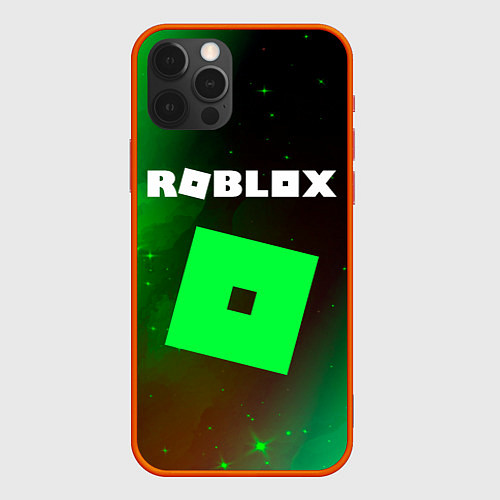 Чехол iPhone 12 Pro Max ROBLOX РОБЛОКС / 3D-Красный – фото 1