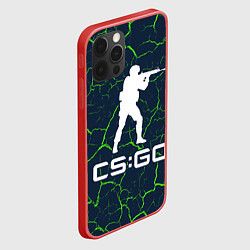 Чехол для iPhone 12 Pro Max CS GO КС ГО, цвет: 3D-красный — фото 2