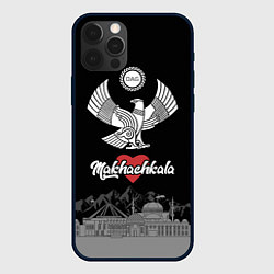 Чехол для iPhone 12 Pro Max Дагестан Махачкала, цвет: 3D-черный