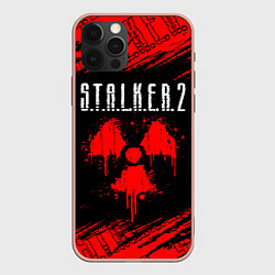 Чехол для iPhone 12 Pro Max STALKER 2 СТАЛКЕР 2, цвет: 3D-светло-розовый