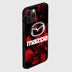 Чехол для iPhone 12 Pro Max Мазда, цвет: 3D-черный — фото 2