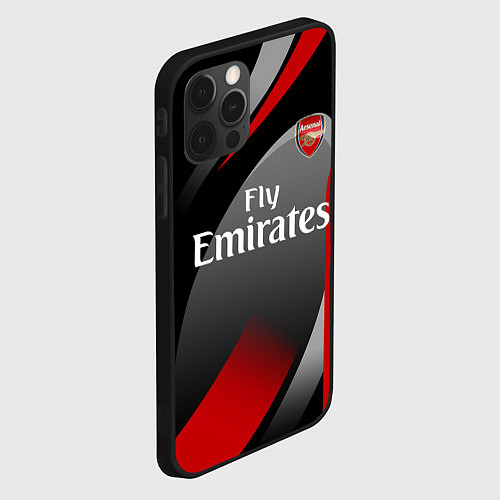 Чехол iPhone 12 Pro Max ARSENAL UNIFORM / 3D-Черный – фото 2