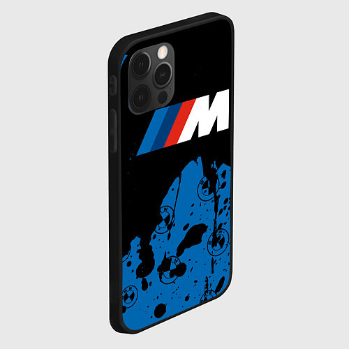 Чехол iPhone 12 Pro Max BMW БМВ / 3D-Черный – фото 2