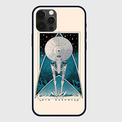 Чехол для iPhone 12 Pro Max Star Trek, цвет: 3D-черный