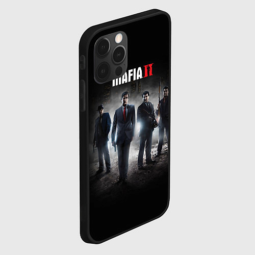 Чехол iPhone 12 Pro Max Mafia / 3D-Черный – фото 2