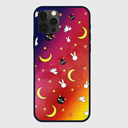 Чехол для iPhone 12 Pro Max SAILOR MOON, цвет: 3D-черный